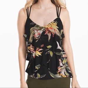 White House Black Market sleeveless top, L.
